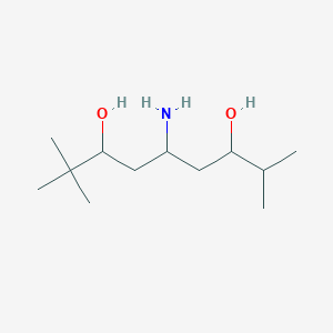 5-Amino-2,2,8-trimethylnonane-3,7-diol