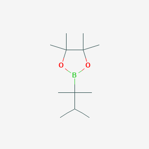 2-(2,3-Dimethylbutan-2-yl)-4,4,5,5-tetramethyl-1,3,2-dioxaborolane