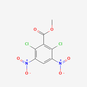 molecular formula C8H4Cl2N2O6 B1432996 2,6-二氯-3,5-二硝基苯甲酸甲酯 CAS No. 1146-80-1