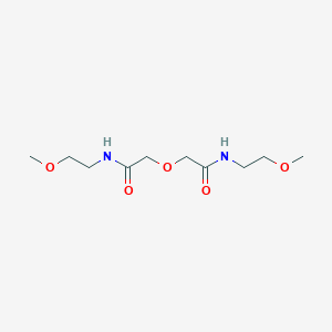 molecular formula C10H20N2O5 B14329968 2,2'-Oxybis[N-(2-methoxyethyl)acetamide] CAS No. 105399-86-8