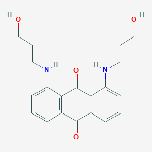 1,8-Bis[(3-hydroxypropyl)amino]anthracene-9,10-dione