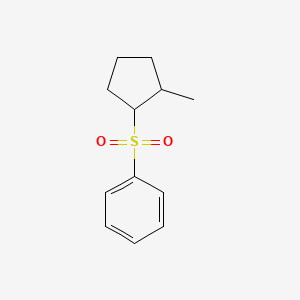 (2-Methylcyclopentane-1-sulfonyl)benzene