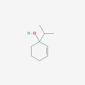 molecular formula C9H16O B14329995 1-(Propan-2-yl)cyclohex-2-en-1-ol CAS No. 102936-19-6