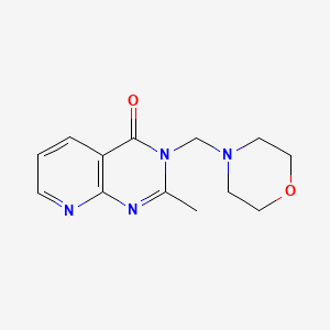 2-Methyl-3-morpholinomethylpyrido(2,3-d)pyrimidin-4(3H)-one