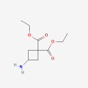 Diethyl 3-aminocyclobutane-1,1-dicarboxylate