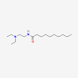 Decanamide, N-(2-(diethylamino)ethyl)-