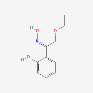 2-[(Z)-C-(ethoxymethyl)-N-hydroxycarbonimidoyl]phenol