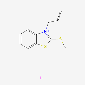 2-(Methylsulfanyl)-3-(prop-2-en-1-yl)-1,3-benzothiazol-3-ium iodide