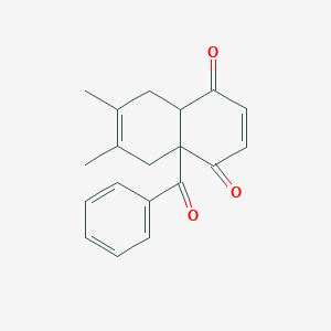 4a-Benzoyl-6,7-dimethyl-4a,5,8,8a-tetrahydronaphthalene-1,4-dione