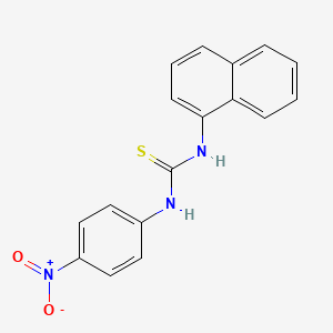 N-Naphthalen-1-yl-N'-(4-nitrophenyl)thiourea