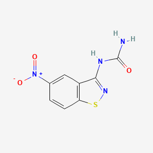 (5-Nitro-1,2-benzothiazol-3-yl)urea