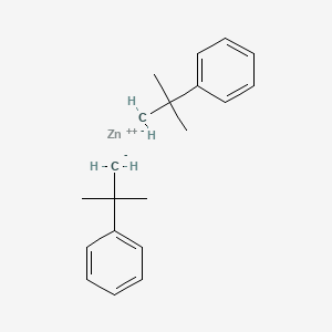 zinc;2-methanidylpropan-2-ylbenzene