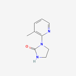 2-Imidazolidinone, 1-(3-methyl-2-pyridyl)-