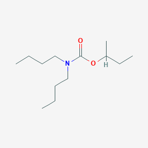 molecular formula C13H27NO2 B14330410 Butan-2-yl dibutylcarbamate CAS No. 106775-53-5