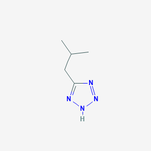 molecular formula C5H10N4 B14330433 5-(2-methylpropyl)-2H-tetrazole CAS No. 106192-01-2