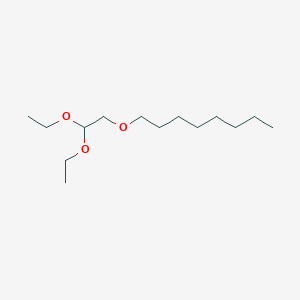 molecular formula C14H30O3 B14330447 1-(2,2-Diethoxyethoxy)octane CAS No. 105744-08-9