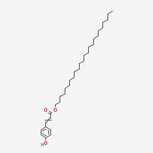 molecular formula C33H56O3 B14330469 Tetracosyl 3-(4-hydroxyphenyl)prop-2-enoate CAS No. 101959-32-4