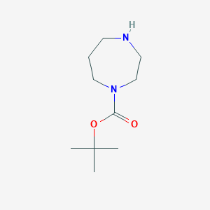 molecular formula C10H20N2O2 B143305 叔丁基 1,4-二氮杂环戊烷-1-羧酸酯 CAS No. 112275-50-0