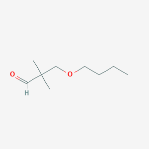 3-Butoxy-2,2-dimethylpropanal