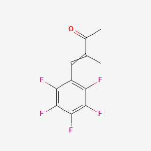 3-Methyl-4-(pentafluorophenyl)but-3-en-2-one