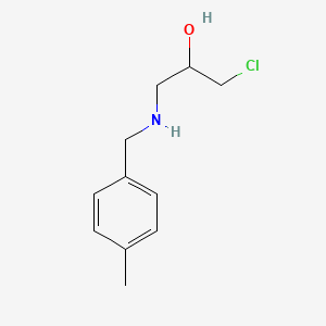 1-Chloro-3-{[(4-methylphenyl)methyl]amino}propan-2-ol