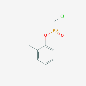 (Chloromethyl)(2-methylphenoxy)oxophosphanium