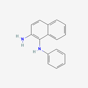 molecular formula C16H14N2 B14330678 N~1~-Phenylnaphthalene-1,2-diamine CAS No. 110222-91-8