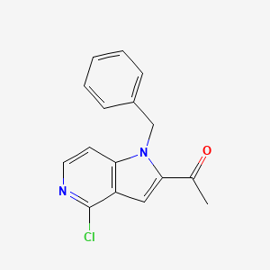 1-(1-Benzyl-4-chloro-1H-pyrrolo[3,2-c]pyridin-2-yl)ethan-1-one