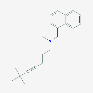 1-Naphthalenemethanamine, N-(6,6-dimethyl-4-heptynyl)-N-methyl-