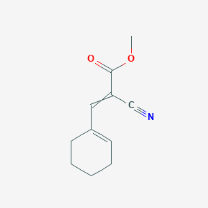 Methyl 2-cyano-3-(cyclohex-1-en-1-yl)prop-2-enoate