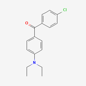 (4-Chlorophenyl)[4-(diethylamino)phenyl]methanone