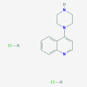 B1433092 4-Piperazin-1-yl-quinoline dihydrochloride CAS No. 1350361-89-5