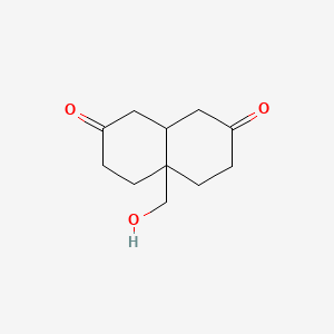 4a-(Hydroxymethyl)hexahydronaphthalene-2,7(1H,3H)-dione