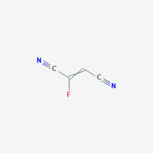 molecular formula C4HFN2 B14330961 2-Fluorobut-2-enedinitrile CAS No. 105304-69-6