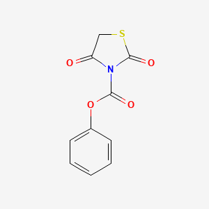 Phenyl 2,4-dioxo-1,3-thiazolidine-3-carboxylate