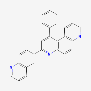 1-Phenyl-3-(quinolin-6-yl)-4,7-phenanthroline