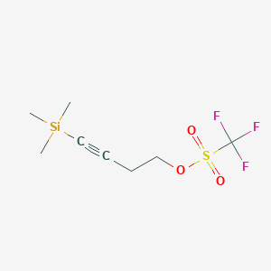 4-Trimethylsilanylbut-3-yn-1-ol triflate