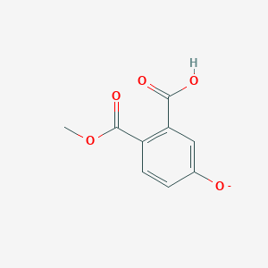 3-Carboxy-4-(methoxycarbonyl)phenolate