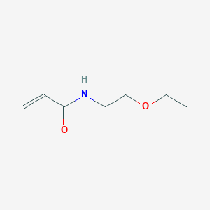 molecular formula C7H13NO2 B14331101 2-Propenamide, N-(2-ethoxyethyl)- CAS No. 111739-64-1