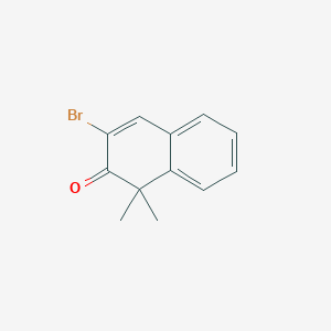 2(1H)-Naphthalenone, 3-bromo-1,1-dimethyl-