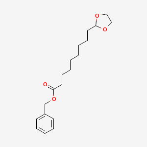 Benzyl 9-(1,3-dioxolan-2-YL)nonanoate