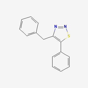 1,2,3-Thiadiazole, 5-phenyl-4-(phenylmethyl)-