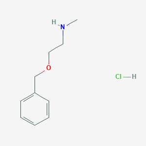 molecular formula C10H16ClNO B1433123 [2-(苯氧基)乙基](甲基)胺盐酸盐 CAS No. 66046-64-8