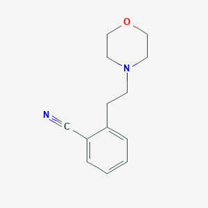 2-[2-(4-Morpholinyl)ethyl]benzonitrile