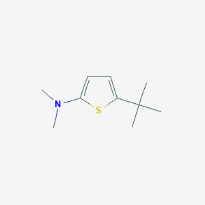 2-Thiophenamine, 5-(1,1-dimethylethyl)-N,N-dimethyl-