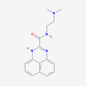 N-[2-(Dimethylamino)ethyl]-1H-perimidine-2-carboxamide