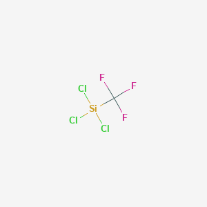 molecular formula CCl3F3Si B14331322 Trichloro(trifluoromethyl)silane CAS No. 109111-29-7