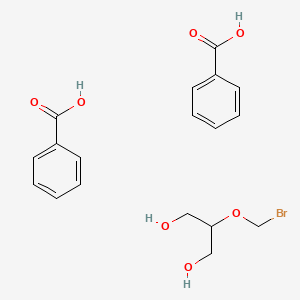 Benzoic acid;2-(bromomethoxy)propane-1,3-diol