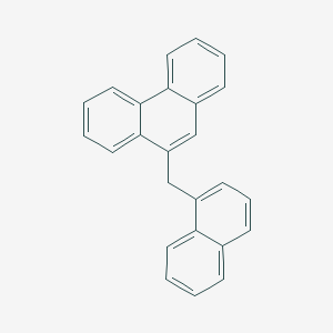 Phenanthrene, 9-(1-naphthalenylmethyl)-