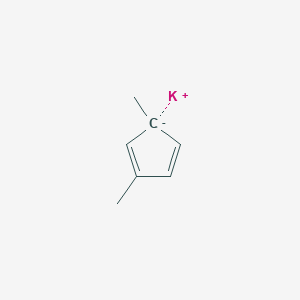 potassium;2,5-dimethylcyclopenta-1,3-diene